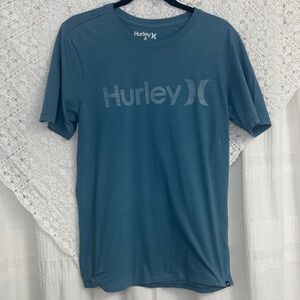 Hurley Men's Teal Short Sleeve Tee